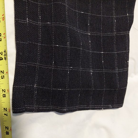 Plaid Wide-Leg Trousers, Made In Japan, Size XS/2 - Picture 8 of 9